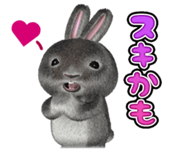 Softy rabbit sticker #2298612