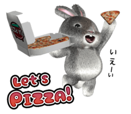 Softy rabbit sticker #2298614