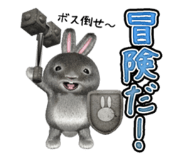 Softy rabbit sticker #2298619