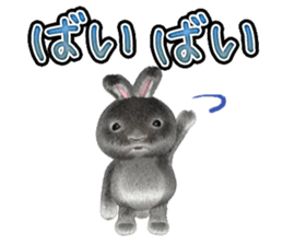 Softy rabbit sticker #2298623