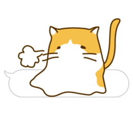 Ghost of a cat sticker #2298673