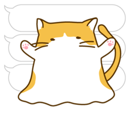 Ghost of a cat sticker #2298677
