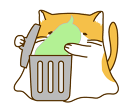 Ghost of a cat sticker #2298699