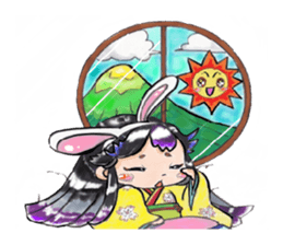rabbit komachi sticker #2298704