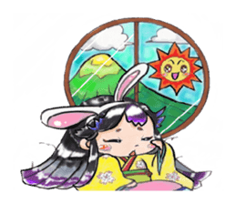 rabbit komachi sticker #2298704