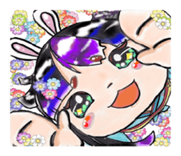 rabbit komachi sticker #2298705