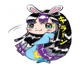 rabbit komachi sticker #2298708