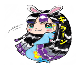 rabbit komachi sticker #2298708