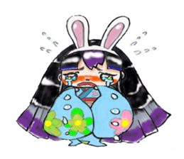 rabbit komachi sticker #2298709
