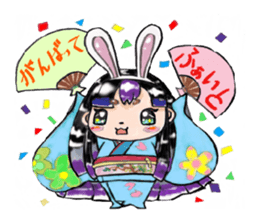 rabbit komachi sticker #2298712