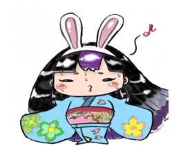 rabbit komachi sticker #2298713