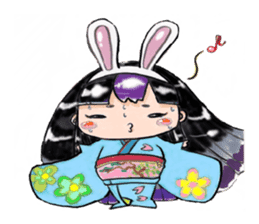 rabbit komachi sticker #2298713