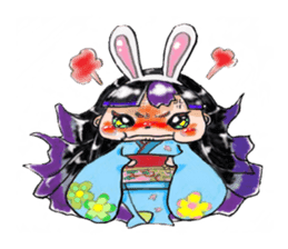 rabbit komachi sticker #2298714