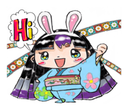rabbit komachi sticker #2298715