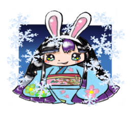 rabbit komachi sticker #2298716
