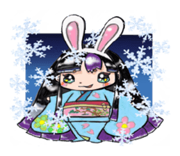 rabbit komachi sticker #2298716
