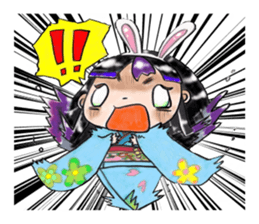 rabbit komachi sticker #2298717