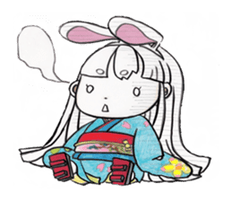 rabbit komachi sticker #2298718