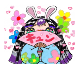 rabbit komachi sticker #2298720