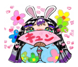 rabbit komachi sticker #2298720