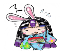 rabbit komachi sticker #2298721