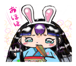 rabbit komachi sticker #2298722