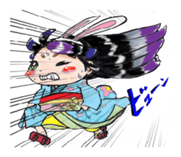 rabbit komachi sticker #2298724