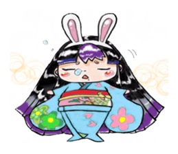 rabbit komachi sticker #2298726