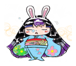 rabbit komachi sticker #2298726