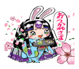 rabbit komachi sticker #2298731
