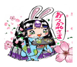 rabbit komachi sticker #2298731