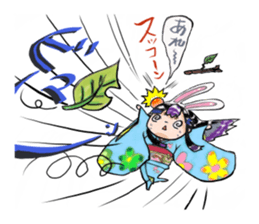 rabbit komachi sticker #2298732