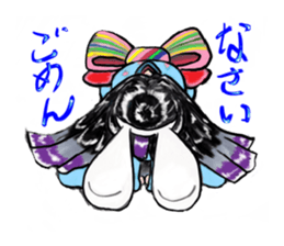 rabbit komachi sticker #2298734