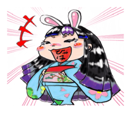 rabbit komachi sticker #2298742