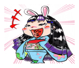 rabbit komachi sticker #2298742