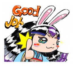 rabbit komachi sticker #2298743