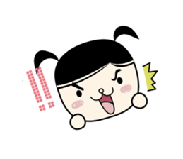 MeJi - the Teeth girl. sticker #2298827