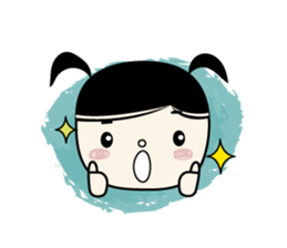 MeJi - the Teeth girl. sticker #2298831