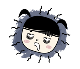 MeJi - the Teeth girl. sticker #2298842