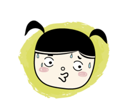 MeJi - the Teeth girl. sticker #2298850