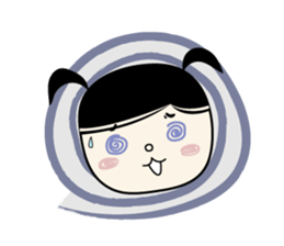 MeJi - the Teeth girl. sticker #2298853