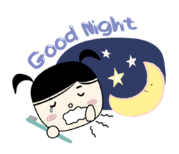 MeJi - the Teeth girl. sticker #2298862