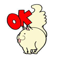 Jet of dog sticker #2298907