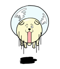 Jet of dog sticker #2298931