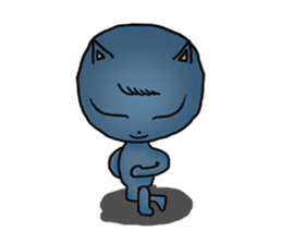 a cat expressing emotion well sticker #2299185