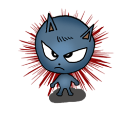 a cat expressing emotion well sticker #2299186