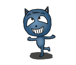 a cat expressing emotion well sticker #2299189