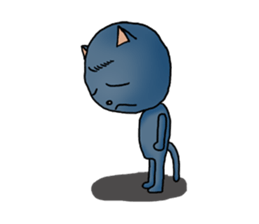 a cat expressing emotion well sticker #2299190