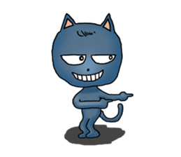 a cat expressing emotion well sticker #2299193