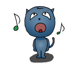 a cat expressing emotion well sticker #2299194